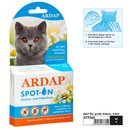 Ardap Spot-On Katze &uuml;ber 4kg 3 x 0.8ml