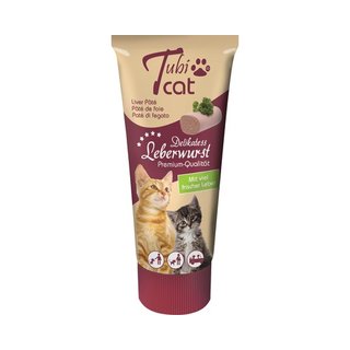 Tubicat Katze Leberwurst in Tuben 75 g