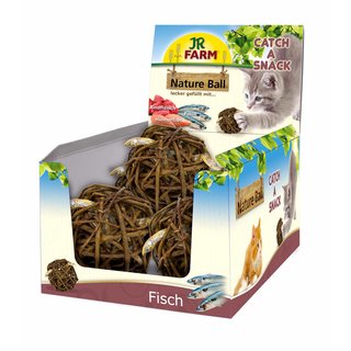 JR Farm Cat Nature-Ball Fisch 5 x 15g
