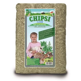 Chipsi Clean Hanfeinstreu 30 Liter