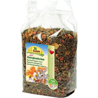 JR Farm Baby-Zwergkaninchen-Schmaus 6 x 1kg