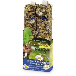 JR Farm Farmys Grainless G&auml;nsebl&uuml;mchen-Kornblume 8 x 140g
