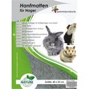 Hanf-Kuschelteppich 40 x 25 cm