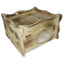 Softline Nagerburg geflammt Fichte massiv 14 mm