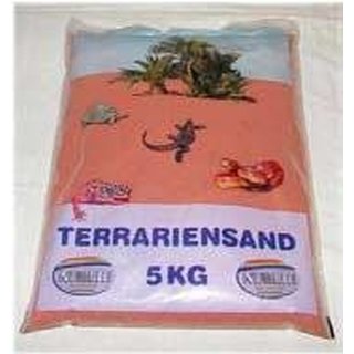 25kg Terrariensand rot trocken