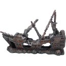 Schiffswrack 35 x 9,5 x 22 cm