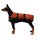 Hundemantel Eisb&auml;r rot/schwarz 60 cm