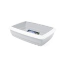 Geoplast Katzentoilette mit Rand in verschiedenen Farben