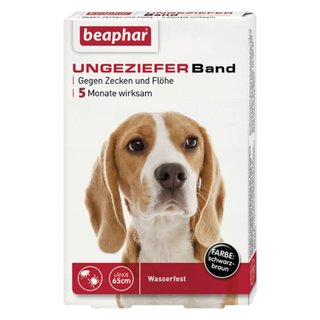 Beaphar Ungeziefer Halsband Hund 65cm