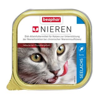 Beaphar Nierendi&auml;t + Seelachs 16 x 100g