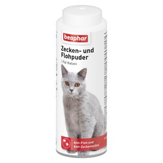 Beaphar Zecken & Flohpuder Katze 100g