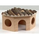 Hamster ? Eckhaus mit Haselnussdach