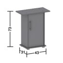 JUWEL REGAL SB 60/70 Schrank Schwarz