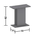 JUWEL SB 60/50 Regal Schwarz