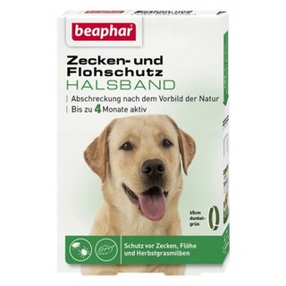 Beaphar Zecken & Floschutz Halsband Hund 65cm