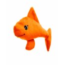 Welli-Fisch Baldrian Spielkissen orange 15 x 12 x 3,5 cm