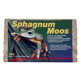 Lucky Reptile Spaghnum Moos Ziegel 100g
