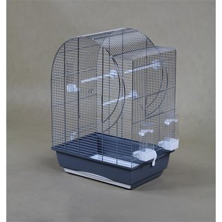 Inter Vogelk&auml;fig Elisabeth 2 blau/chrom