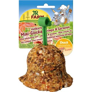JR Farm Vollkorn Mini-Glocke Shrimps & Garnelen 50g