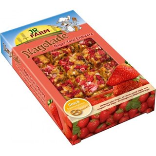 JR Farm Nagolade Nager-Tafel Erdbeere 125g