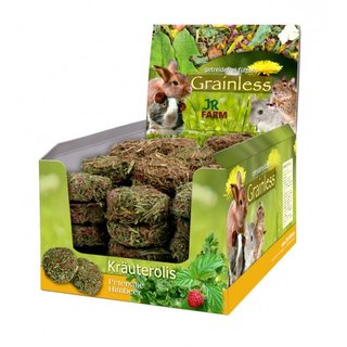 JR Farm Grainless Kr&auml;uterolis Petersilie-Himbeer 80g x 10 Stk.