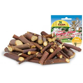 JR Farm Knabber-H&ouml;lzer Apfelbaum 100 g.