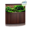 JUWEL VISION 450 LED Aquarium mit Schrank dunklesl Holz