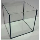 Aquarium Glasbecken W&uuml;rfel 50x50x50 cm, quadrat, 125...