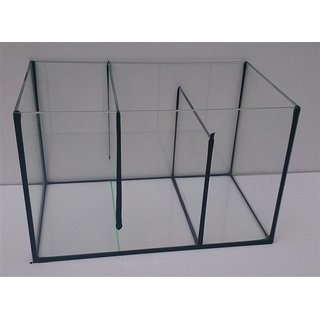 Aquarium Filterbecken Mehrkammerfilter 40 x 25 x 25 cm 3 Kammern