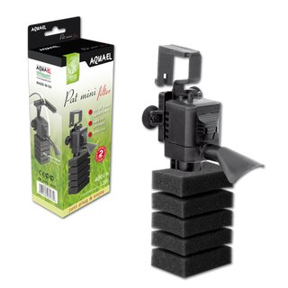 Aquael PAT MINI mit zus&auml;tzlichem Garnelenschwamm