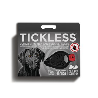 Tickless-Pet - Zecken und Floh Abwehr f&uuml;r Hunde - Schwarz