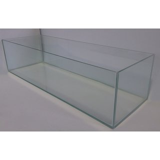 Aquarium Pool 100 x 40 x 30 cm, 120 Liter, 8mm Glas, transparentes Silikon