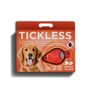 Tickless-Pet - Zecken und Floh Abwehr f&uuml;r Hunde - Rot