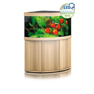 JUWEL TRIGON 350 LED Aquarium mit Schrank helles Holz