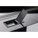 AQUAEL GLOSSY 120 Aqaurium mit Schrank wei&szlig;