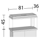 JUWEL PRIMO 110 LED Aquarium Schwarz