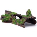 Deko Baumstamm mit Moos