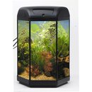 Aquael Aquarienset HEXA SET II 60 6W LT schwarz