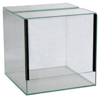 Terrarium mit Fallt&uuml;r 40x40x40cm