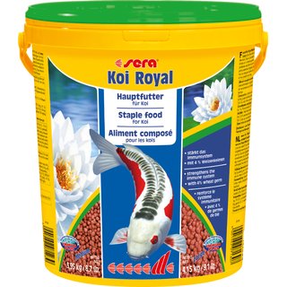 sera KOI Royal Medium Hauptfutter 21 Liter