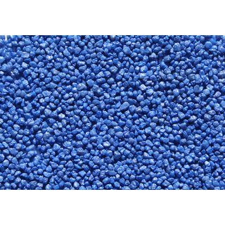 5 Kg Aquarien Zierkies 1-2 mm BLAU