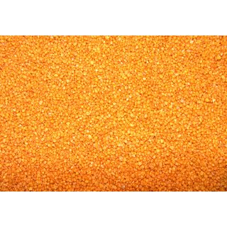 5 Kg Aquarien Zierkies 2-3 mm GELBORANGE