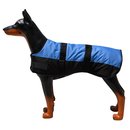 Hundemantel Eisb&auml;r blau/schwarz 70 cm