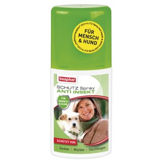 Beaphar Schutz Spray Anti Insekt f&uuml;r Mensch & Hund 125 ml