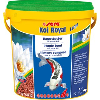 sera KOI Royal Large Hauptfutter 10 Liter