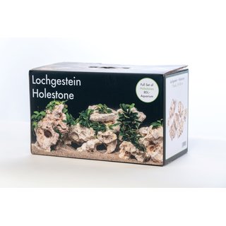 Deko Set Lochgestein